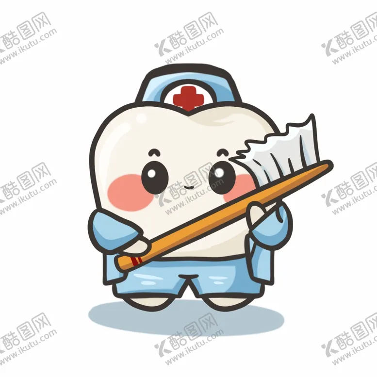 编号：59163812051220245287【酷图网】源文件下载-牙齿卡通形象