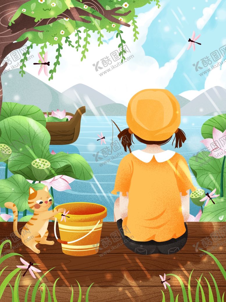 编号：64422309152344268446【酷图网】源文件下载-创意卡通插画图案