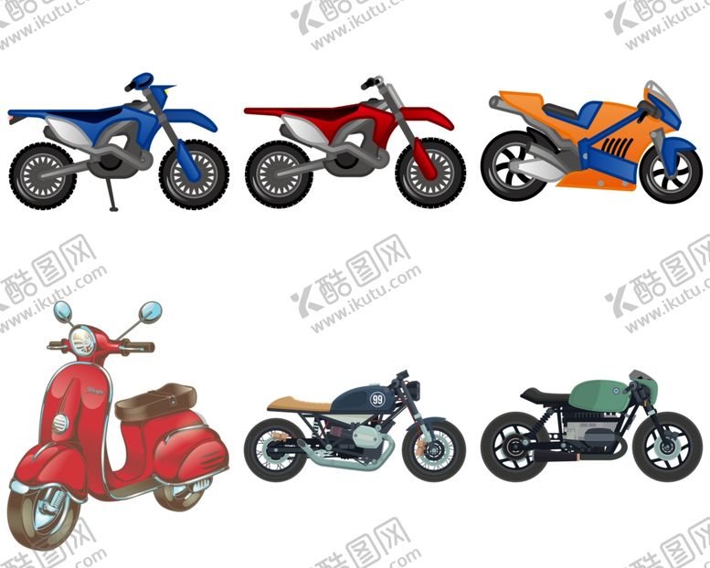 编号：64161709241000251581【酷图网】源文件下载-卡通自行车