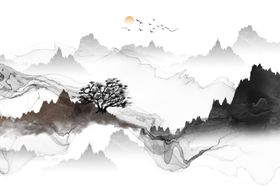 写意山水画