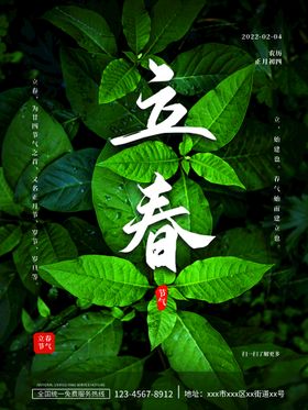 立春海报