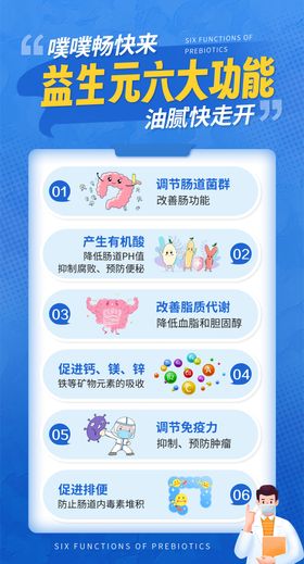 减肥瘦身益生元果蔬软糖产品海报