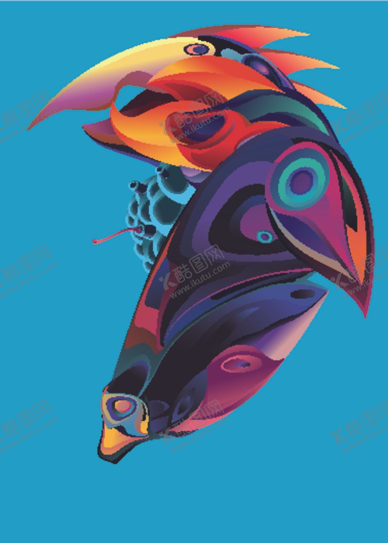 编号：32471810282237376453【酷图网】源文件下载-抽象炫彩液态图案