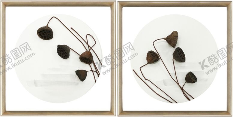 编号：87203810310923326170【酷图网】源文件下载-新中式禅意装饰画