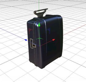 C4D模型行李箱