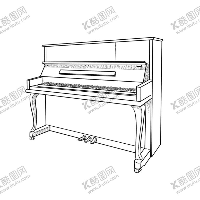 编号：34407907020950301969【酷图网】源文件下载-线稿线稿素材生活用品线稿
