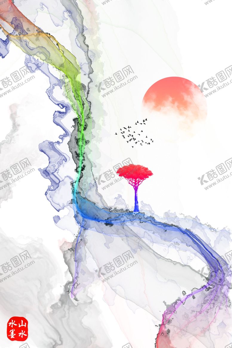 编号：23699206260741429245【酷图网】源文件下载-抽象装饰画