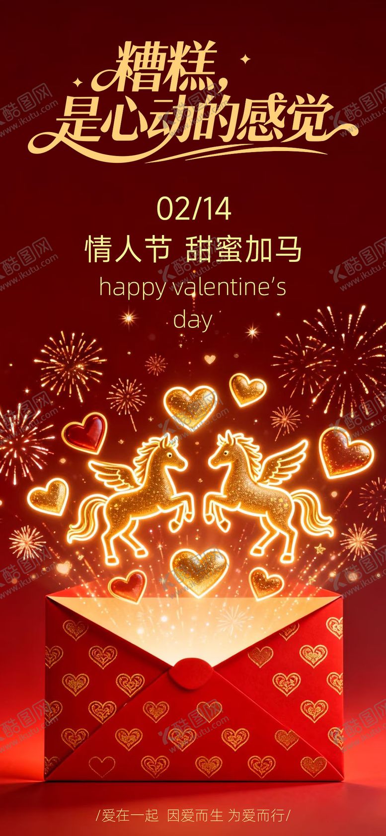 编号：79323502150100331086【酷图网】源文件下载-情人节海报