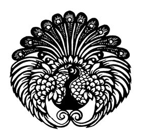 剪纸花鸟