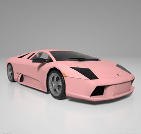 C4D模型兰博基尼汽车模型