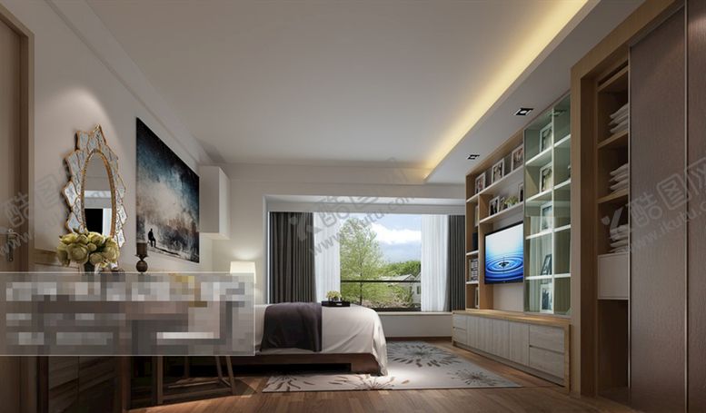 编号：67029710081557338012【酷图网】源文件下载-卧室效果图