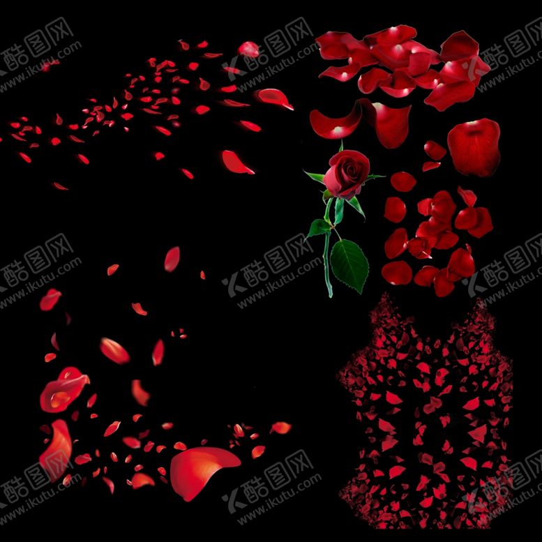 编号：33096310302042463781【酷图网】源文件下载-飘散的花瓣