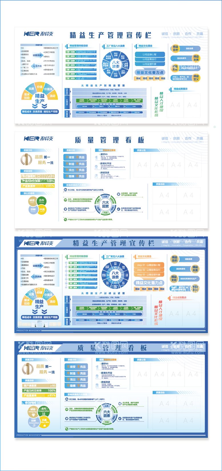 编号：80422803172215479111【酷图网】源文件下载-工厂生产管理宣传栏看板