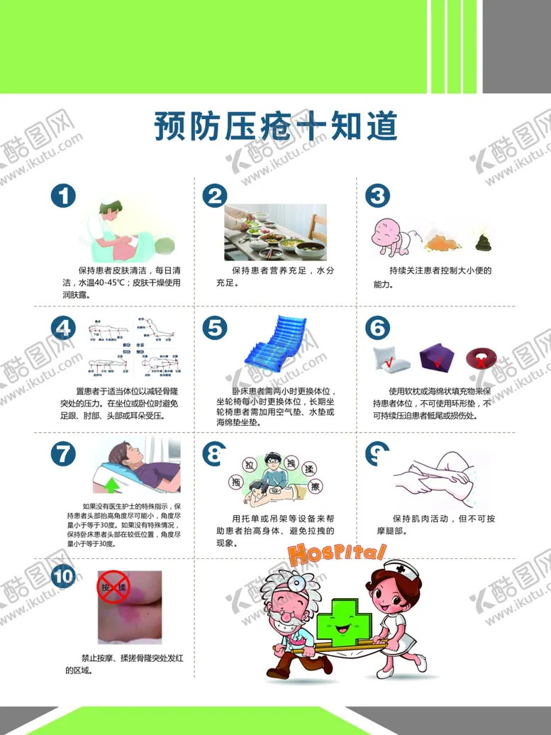 编号：89125405011608377729【酷图网】源文件下载-压疮十知道
