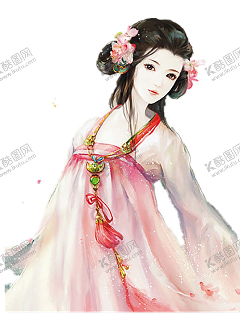 编号：98401501131208439219【酷图网】源文件下载-  古装帅哥美女插画图片
