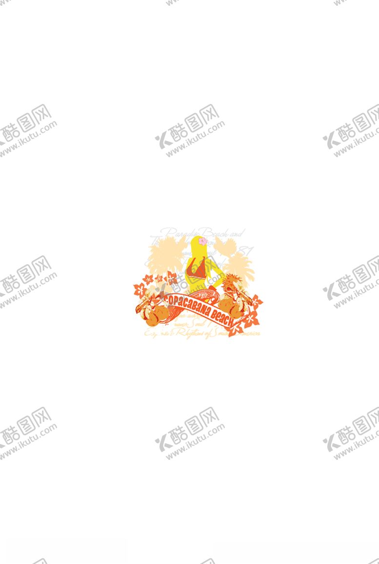 编号：40931506301417278103【酷图网】源文件下载-女装人物印花