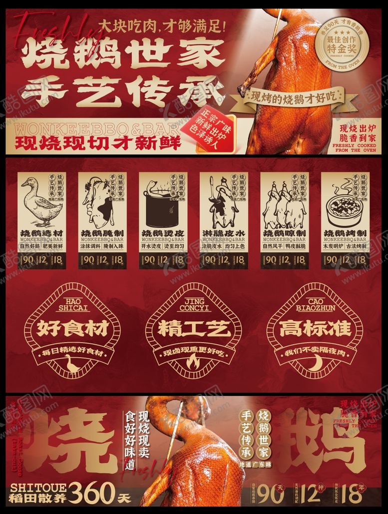 编号：69210809181643147377【酷图网】源文件下载-烧鹅海报