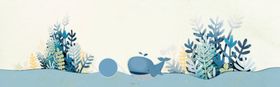春天海报星星时尚潮流banner背景绿色底纹