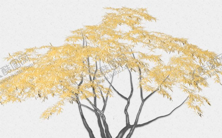 编号：73155610220011517381【酷图网】源文件下载-电视背景墙树枝鸟树杆图