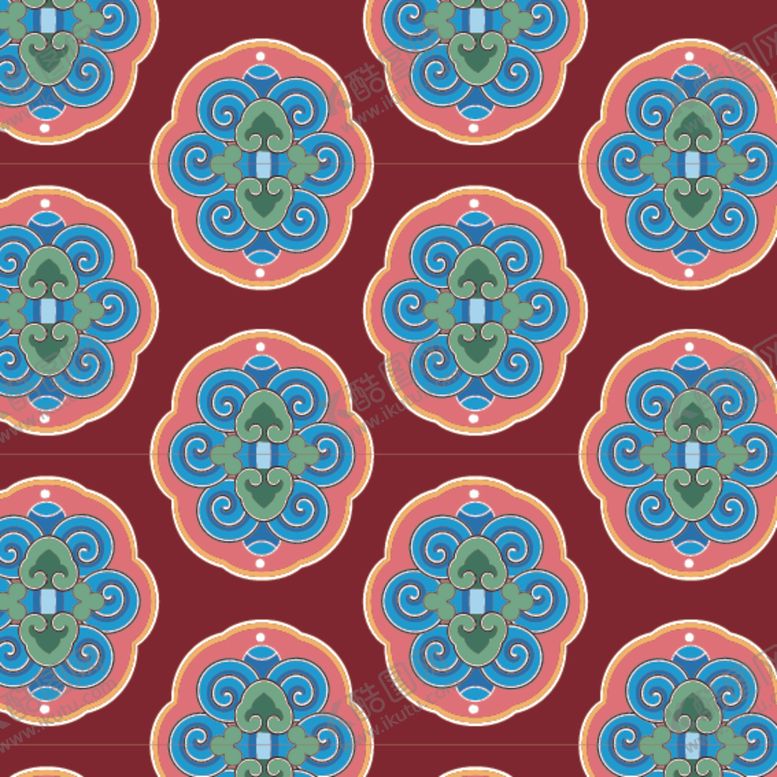 编号：22415710071813541083【酷图网】源文件下载-布艺底纹装饰图案