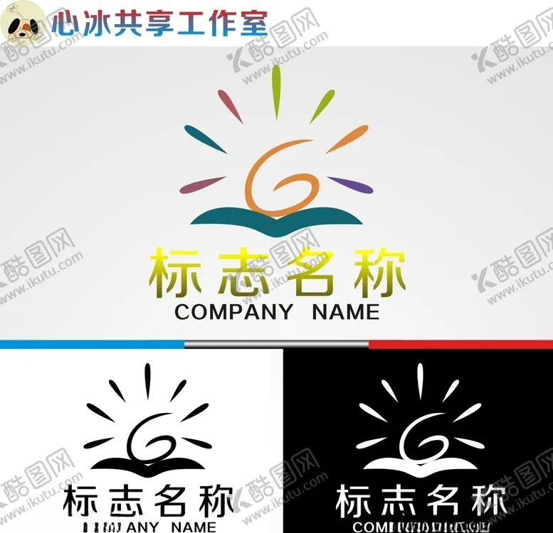 编号：29867504161102156895【酷图网】源文件下载-教育logo