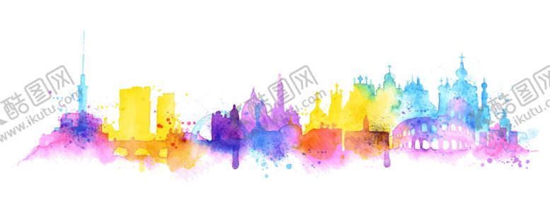 编号：99165907011654239113【酷图网】源文件下载-彩色墨迹