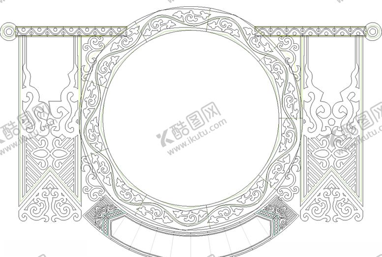 编号：16805106180040053414【酷图网】源文件下载-镂空花图案