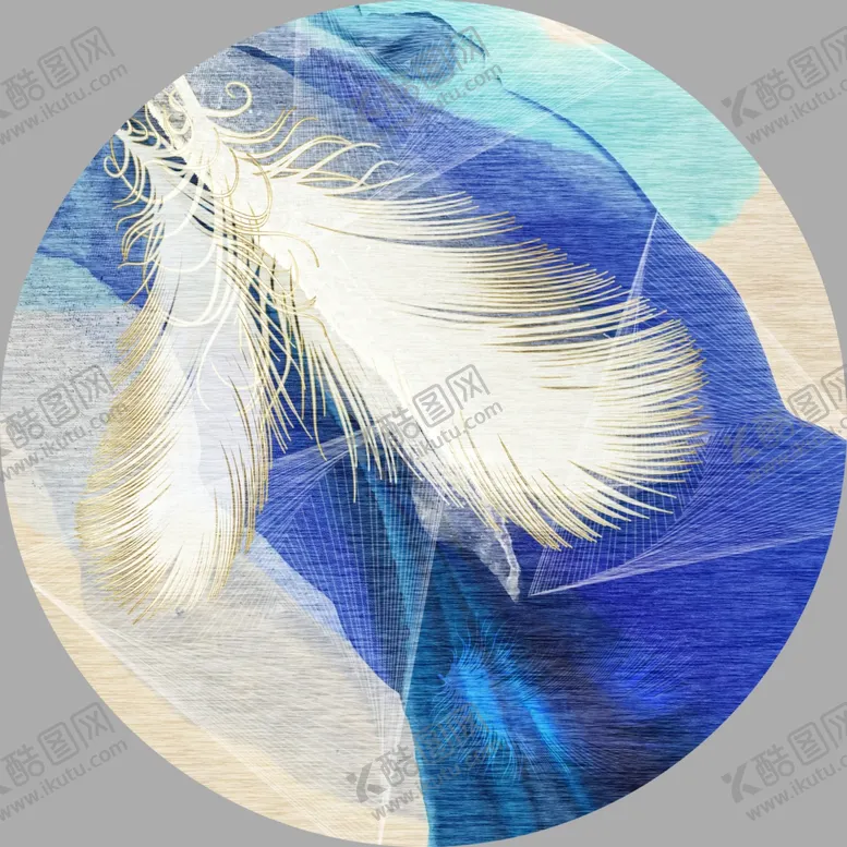 编号：22980409091729221420【酷图网】源文件下载-北欧抽象艺术地毯