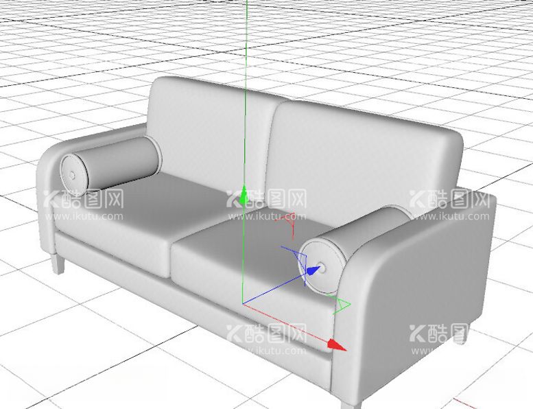 编号：32057311250703313904【酷图网】源文件下载-C4D模型沙发