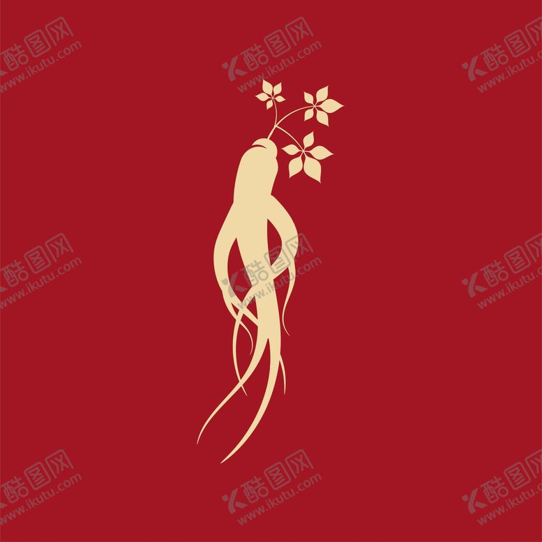编号：91526809191239106258【酷图网】源文件下载-人参插画