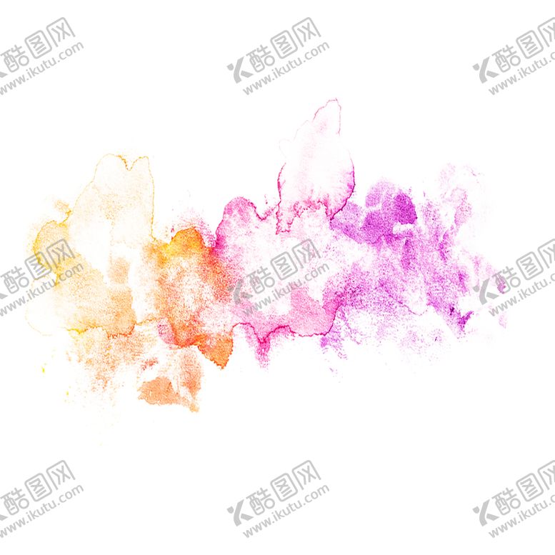 编号：18520510100843233129【酷图网】源文件下载-水彩烟雾