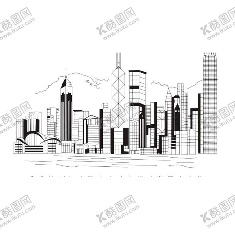 编号：33000409170133373836【酷图网】源文件下载-城市剪影