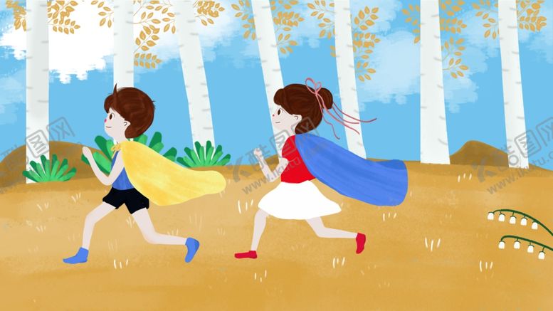 编号：68458205180522297992【酷图网】源文件下载-创意动漫卡通插画