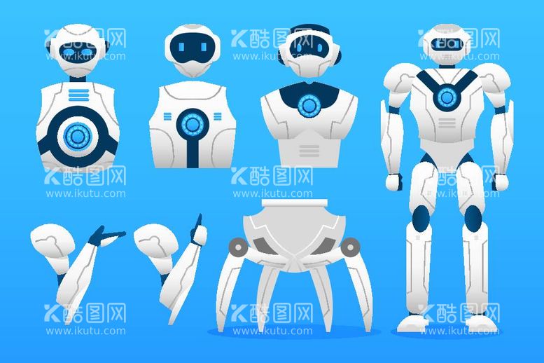 编号：12685512040825063810【酷图网】源文件下载-机器人