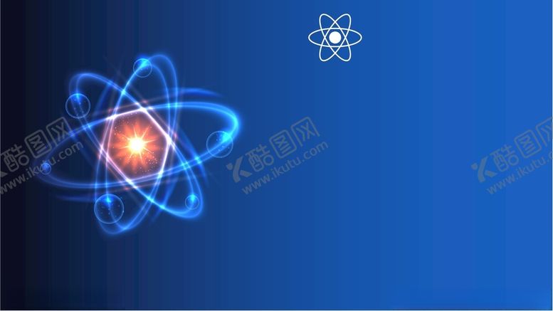 编号：55270503101951325385【酷图网】源文件下载-蓝色渐变发光背景