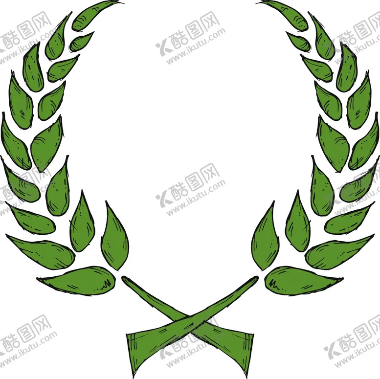 编号：39750210060921159307【酷图网】源文件下载-绿色优胜者矢量素材