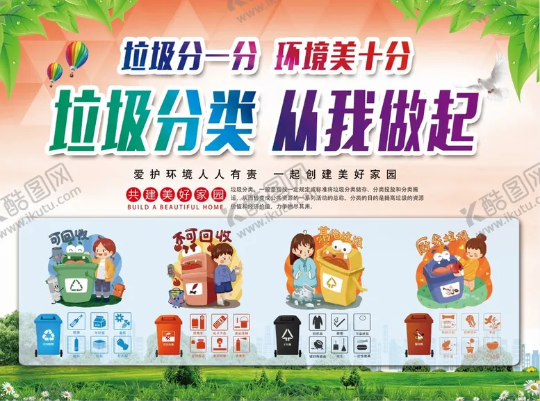 编号：51046210070242491276【酷图网】源文件下载-垃圾分类
