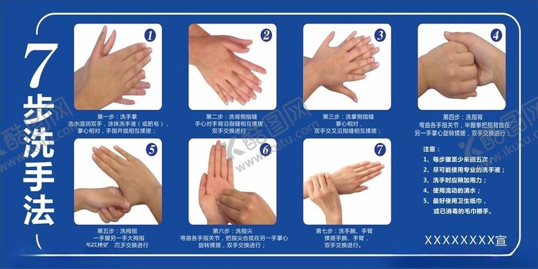 编号：59449202030050204055【酷图网】源文件下载-七步洗手法