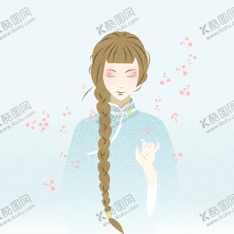 编号：14102904052245218530【酷图网】源文件下载-古代女子