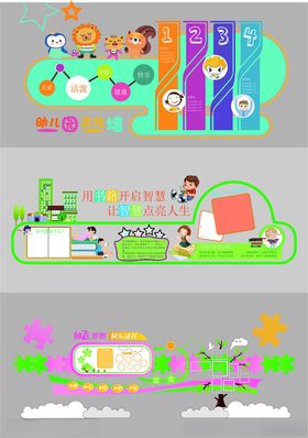 校园文化墙模板