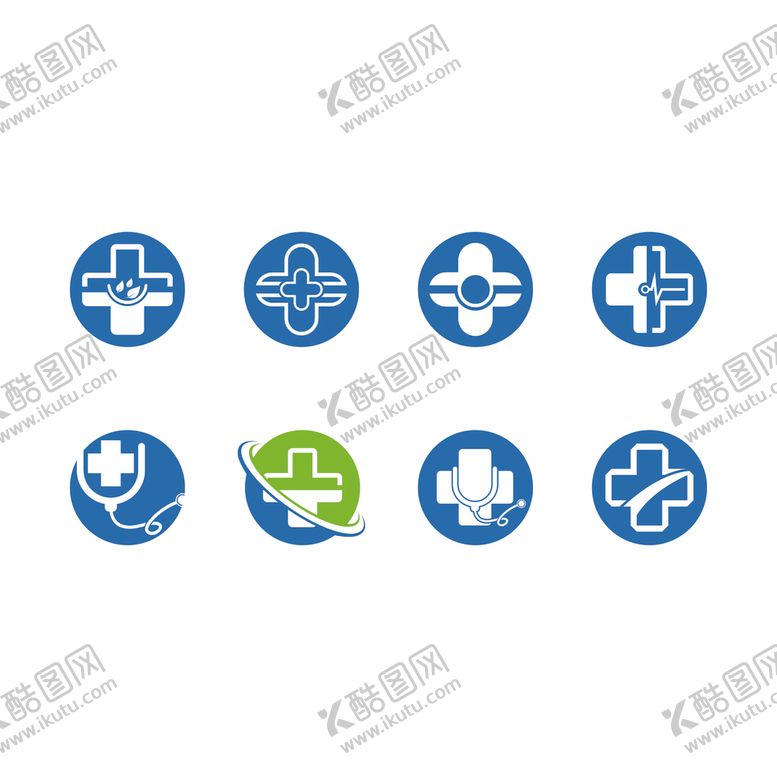 编号：12723009190226478873【酷图网】源文件下载-医疗健康图标