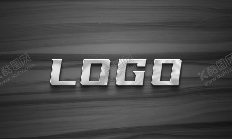编号：51053502161226427184【酷图网】源文件下载-金属logo样机