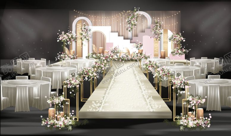 编号：68558910131129516115【酷图网】源文件下载-婚礼效果图