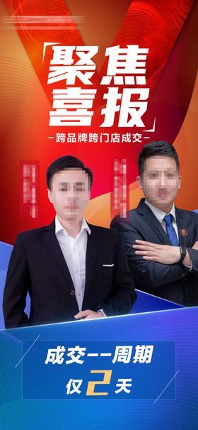 喜报人物海报