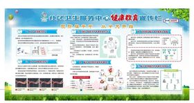 秋冬养生养生板报健康宣传栏