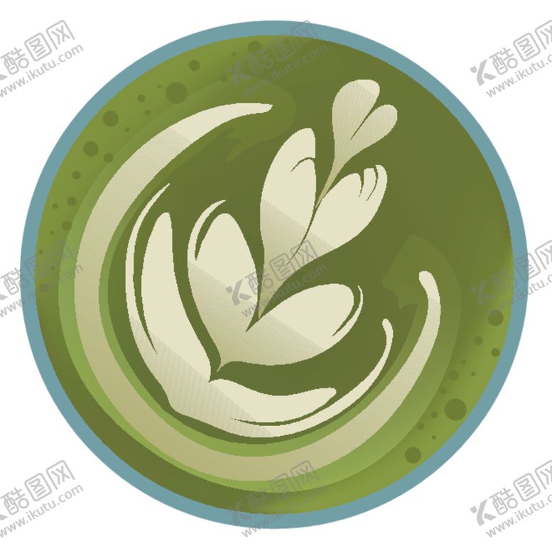 编号：43147107090803435790【酷图网】源文件下载-抹茶甜点