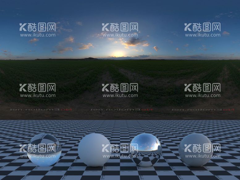 编号：80841111131801018091【酷图网】源文件下载-C4D天空贴图HDR贴图