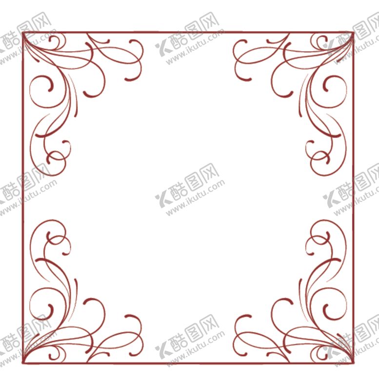 编号：18633609231000427981【酷图网】源文件下载-精美花纹边框装饰