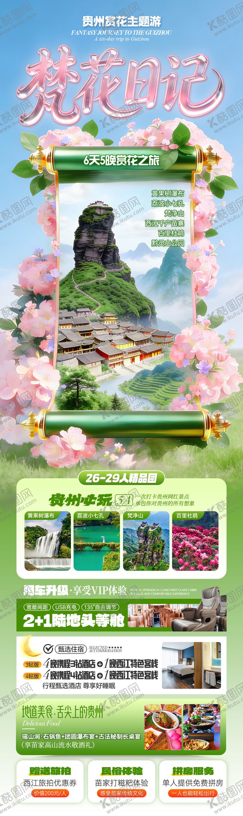 编号：75850903051957461119【酷图网】源文件下载-贵州旅游海报