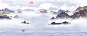 水墨山水